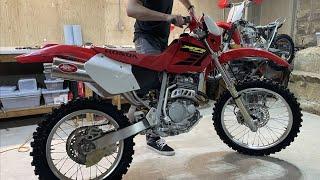 2002 Honda XR250R - First Start