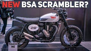 New BSA Scrambler Concept | Motorcycle Live 2022