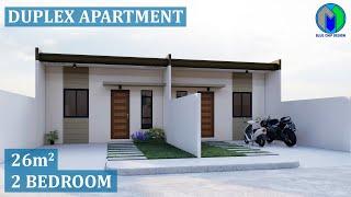 Duplex House Design | Duplex Apartment | Tiny House Design | Bungalow House Design