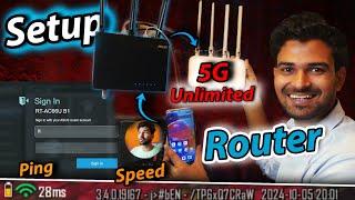 5G Unlimited Hotspot, Admin Setup | ASUS Router with USB Port, Setting Up |  MIX SOLID MEDIA |