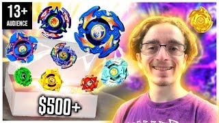 The $500+ VALUE Beyblade Plastic Lot INSANE PULLS! (DRANZER GT, VENUS, MORE!)