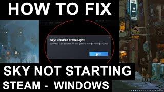 How to fix: Access Denied 0x5 Error not starting [Steam ; Sky: Children of the Light] (virus?)