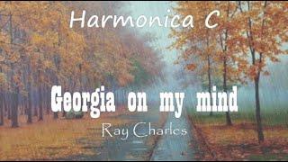 Harmonica lesson, Ray Charles - Georgia On My Mind + tabs