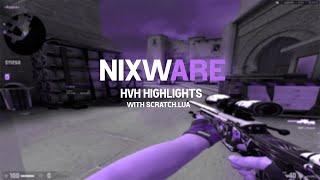 Scout CFG!|HVH|HIGHLIGHTS| Feat. Nixware.cc  scratch.lua 