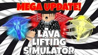 Roblox Lava Lifting Simulator Update + Reborn All Asc,stage !!!!