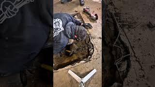 floor drain replacement #plumbing #milwaukeetool