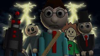 Playing the unknown baldi fangame (Baldi's Basics Mod)