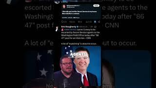TRUMP SENDS SECRET SERVICE AFTER FORMER FBI DIRECTOR JAMES COMEY