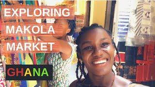 WELCOME TO MAKOLA MARKET:Part 1/Busiest Market /Ghana Travel Tip/Accra stay by plan/Streets of Accra