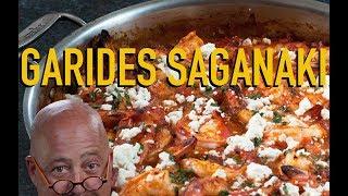 AZ Cooks: Garides Saganaki (Shrimp with Tomatoes & Feta)