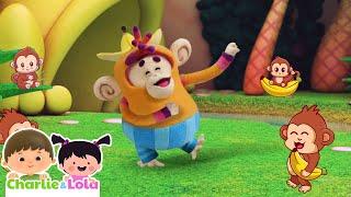 Monkey See Monkey Do ​​ | Giggle Wiggle | Dance Party Songs & Rhymes ​ @Charlie-Lola