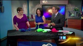 Liat Gat Knit Freedom WLS ABC 7 Chicago Knitting 101