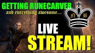 ESO - Nord Bytes Live Stream - Doing Scrivner's Dungeon for the Runecarver armor set