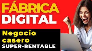  FABRICA en CASA: gana dinero con PRODUCTOS DIGITALES de ALTA DEMANDA (2024)