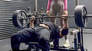 Larry Wheels Finally Shows His Current Bench Press
