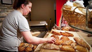 Solo Woman Baker WAKES UP at 3AM to make 300+ BREADS Everyday｜A Day in the Life of a French Baker