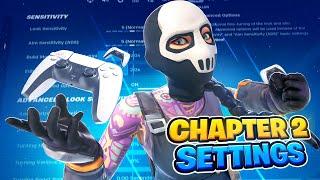 *NEW* BEST Controller Settings For Fortnite Chapter 2 REMIX! (PS4/PS5/XBOX/PC)