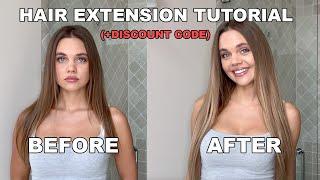 BEST HAIR EXTENSIONS ON THE MARKET + DISCOUNT CODE!!!