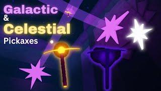 Galactic & Celestial Pickaxes - Refinery Caves