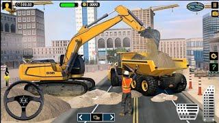 New City Road Construction Simulator Game | City Build Road Construction - Android Gameplay