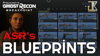 Ghost Recon Breakpoint -  ALL ASR's WEAPON BLUEPRINTS LOCATION