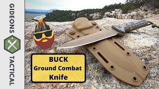 Ground Combat Knife (GCK) Buck Blows My Mind!