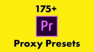 premiere pro cc proxy presets v2