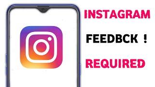 Fix Instagram Feedback Required Problem Solve in Apple iPhone iOS