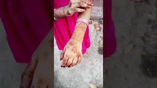 Henna stain #ashusandanusworldwithtwins #ashu #shorts #trending #viralshort #cute #henna #ytshorts