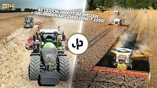 Ernte 2024 Beendet & Zwei Fendt 1050 am Grubbern! || JP Agrar