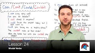 Leçon 24 (English version): Modal Verbs