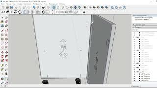 SketchUP Plugin ABF частина 2 початок роботи, перші кухонні модулі для своєї бази частина 2