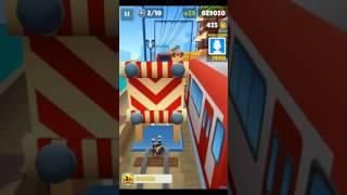 [Subway Surfers] Jump Over 2 Trains