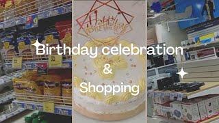 Birthday Celebration Vlog..#birthdayvlog#shoppingg