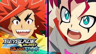 Jiji is in TROUBLE! Can Bel win the CHALLENGE against Xander? | BEYBLADE BURST QUADSTRIKE EP10