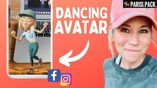 [Tutorial] Dancing Avatar In Stories #IGstory