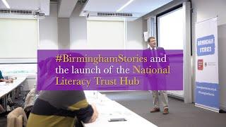 #BirminghamStories and the launch of the National Literacy Trust Hub