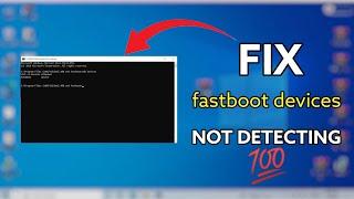 fastboot devices not showing | fastboot commands not working | install fastboot drivers on your PC