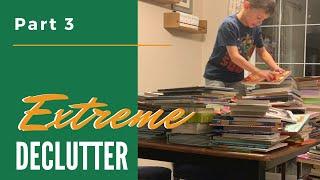 EXTREME DECLUTTER - KONMARI Kids Clothes and Kids Books - [Extreme Declutter Series Part 3]