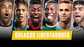 50 AMAZING GOALS from Brazilian Clubs at COPA LIBERTADORES