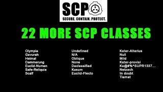 SCP-CLASSES - PART 2