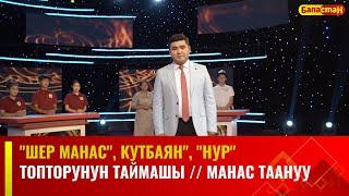 "Шер Манас", "Кутбаян", "Нур" топторунун  республикалык таймашы // МАНАС ТААНУУ