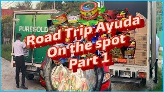 Road Trip Ayuda on the spot Part 1 | Nanay Elsa sa America