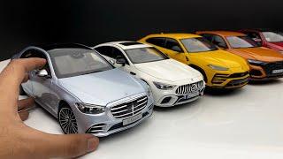 Mini Luxury Cars Diecast Model Collection | Urus, S-Class, Audi RSQ8, AMG GT63S, Defender