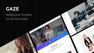 Gaze | Premium Multipurpose HTML Template | Themeforest Website Templates and Themes