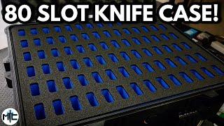 This MASSIVE Knife Case Is Built To Store 80 KNIVES!