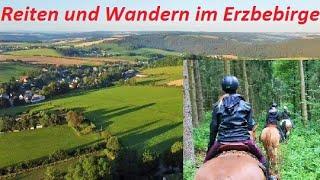 Reiten und Wandern im Erzgebirge | Wanderreiten doku | Touren um Zschopau | Urlaub mit dem Pferd