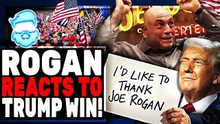 Joe Rogan ERUPTS After Trump WIN & PROOF Going On Podcast Helped Him WIN! Kamala's BIGGEST Mistake!