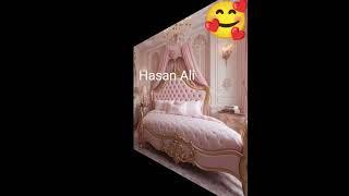 Most beautiful bed with cricketer name #luxury #bed #subscribe #like