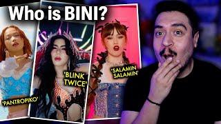 Who is BINI? (Blink Twice, Pantropiko, Salamin Salamin) | FIRST TIME Reaction